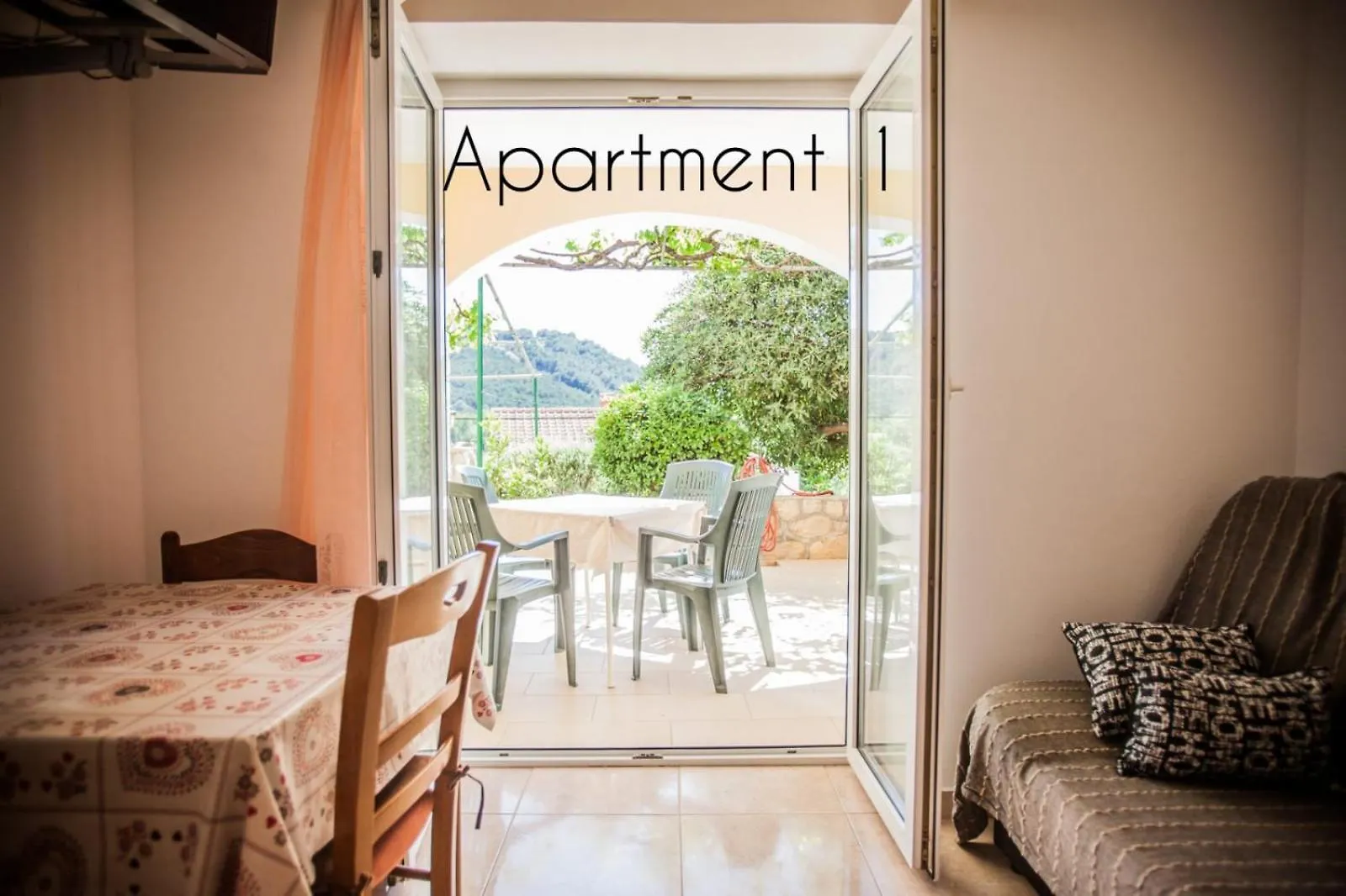 Apartment In Lopar With Sea View, Terrace, Wireless, Washing Machine 0*,  크로아티아