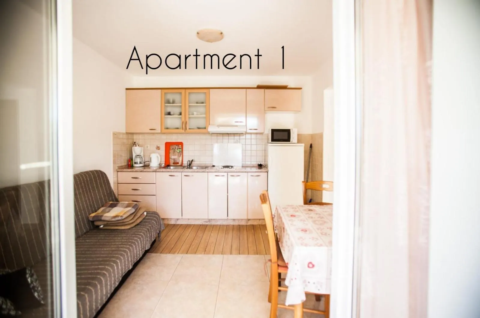 Apartment In Lopar With Sea View, Terrace, Wireless, Washing Machine